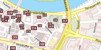 Stadtplan Albertinum