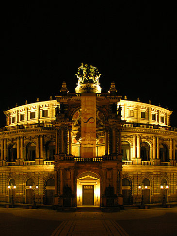 Fotos Semperoper bei Nacht | Dresden