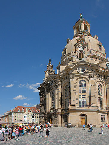 Foto Frauenkirche und Neumarkt - Dresden