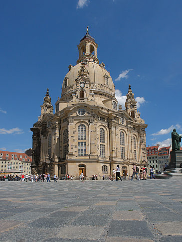 Foto Frauenkirche und Neumarkt - Dresden