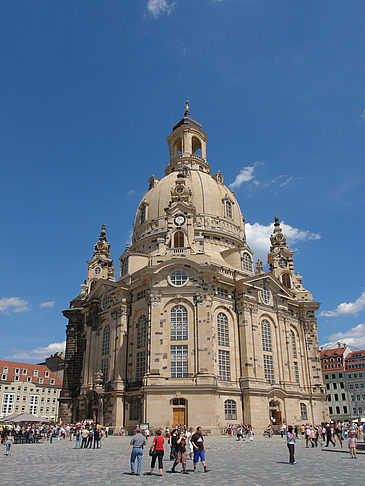 Foto Frauenkirche und Neumarkt - Dresden