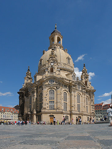 Foto Frauenkirche und Neumarkt - Dresden