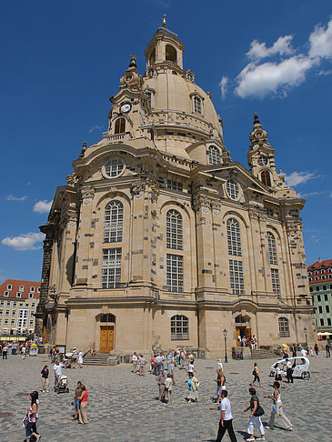 Foto Frauenkirche und Neumarkt