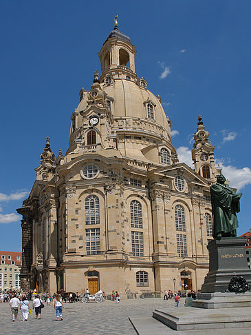 Foto Frauenkirche und Neumarkt