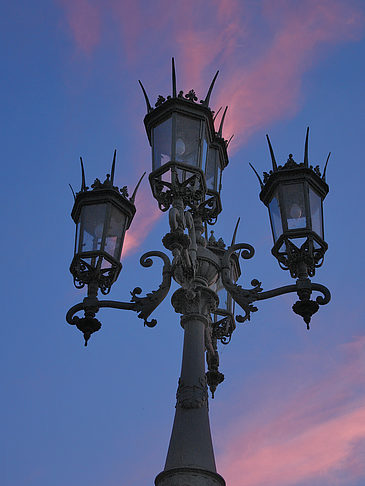 Foto Laterne am Abend - Dresden