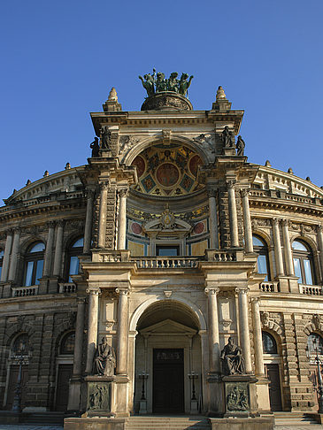 Foto Semperoper Eingang