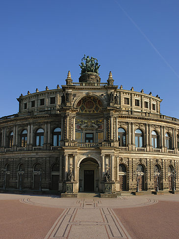 Foto Semperoper Eingang - Dresden