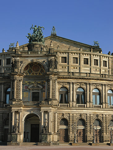 Fotos Semperoper Eingang