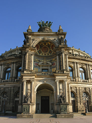 Foto Semperoper Eingang - Dresden