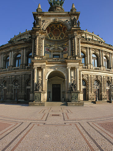 Foto Semperoper Eingang - Dresden