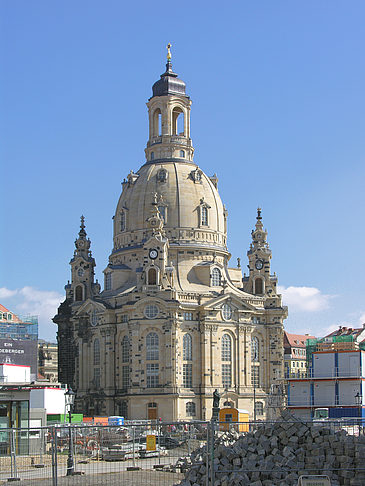 Baustelle Frauenkirche Foto 