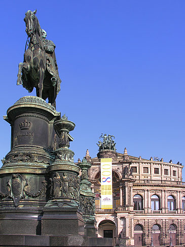 König Johann Denkmal - Sachsen (Dresden)