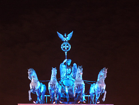 Quadriga bei Nacht - Berlin (Berlin)