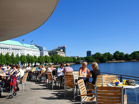 Brunchterrasse auf dem Alster Pavillon - Hamburg (Hamburg)