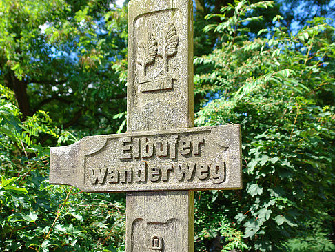 Elbufer Wanderweg an der St. Trinitatis Kirche - Hamburg (Hamburg)