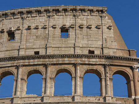 Fassade des Kolosseums - Latium (Rom) (Rom)