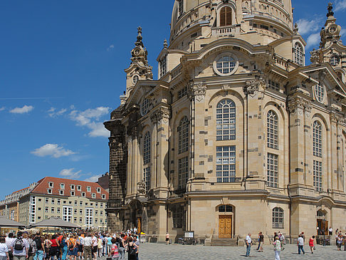 Foto Frauenkirche und Neumarkt - Dresden