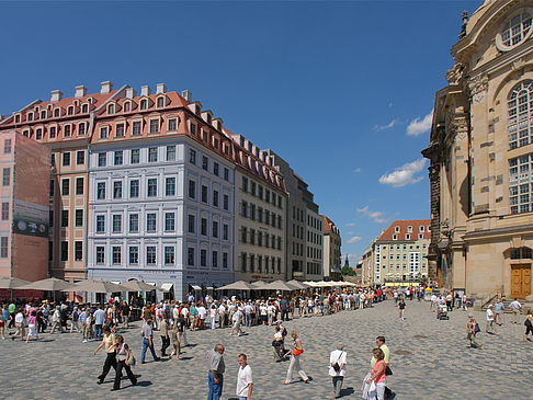 Foto Frauenkirche und Neumarkt