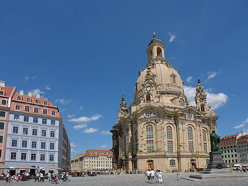 Foto Frauenkirche und Neumarkt