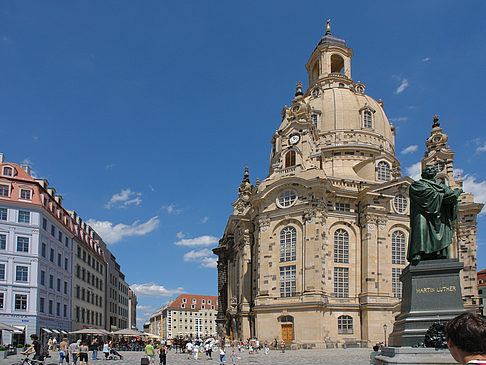 Foto Frauenkirche und Neumarkt - Dresden