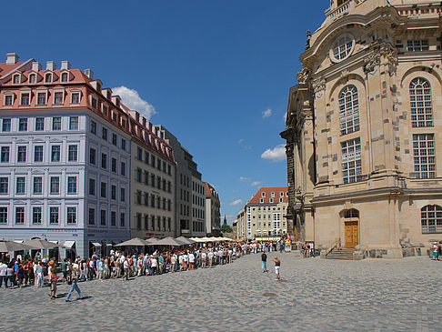 Foto Frauenkirche und Neumarkt