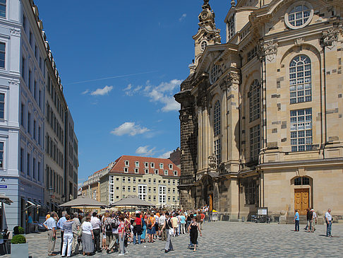 Foto Frauenkirche und Neumarkt - Dresden