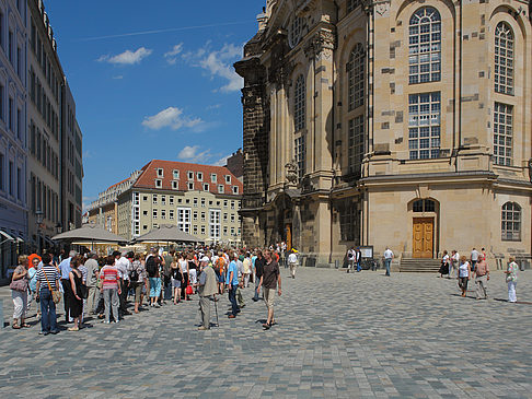 Foto Frauenkirche und Neumarkt