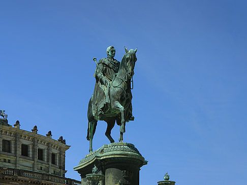 Foto König-Johann-Statue - Dresden