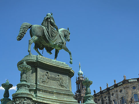 Foto König-Johann-Statue - Dresden