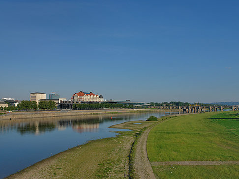 Foto Blick auf die Marienbrücke