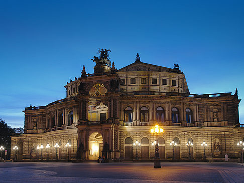 Fotos Semperoper abends | Dresden