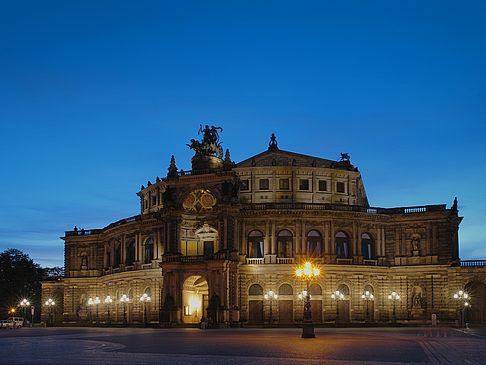 Fotos Semperoper abends | Dresden