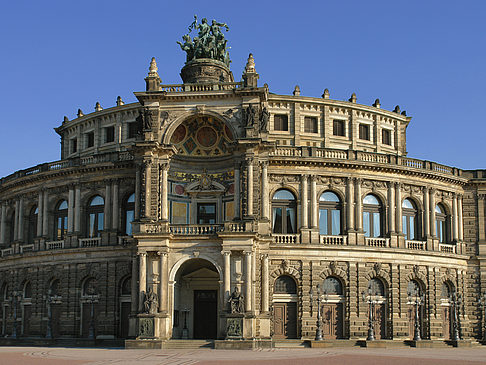 Semperoper Eingang Foto 