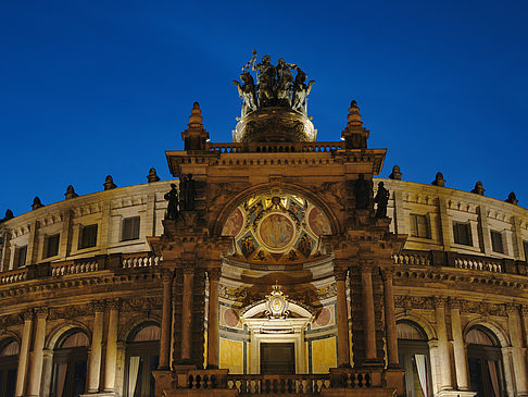 Fotos Semperoper bei Nacht | Dresden