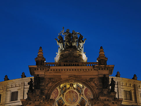 Foto Semperoper bei Nacht - Dresden