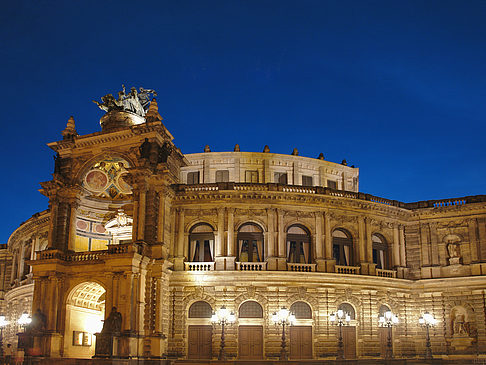 Fotos Semperoper bei Nacht | Dresden