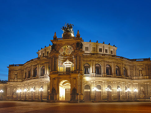 Fotos Semperoper bei Nacht | Dresden