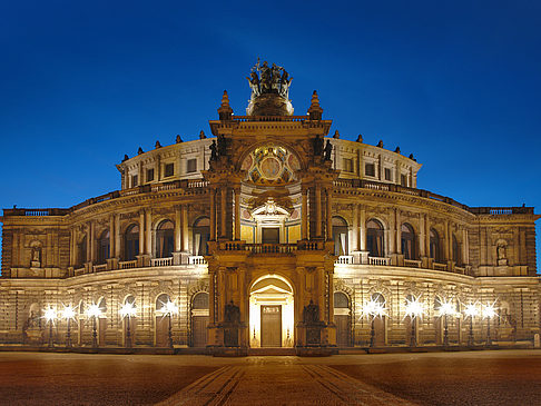 Fotos Semperoper bei Nacht | Dresden