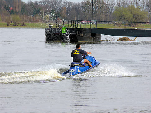 Wassersport auf der Elbe Foto 