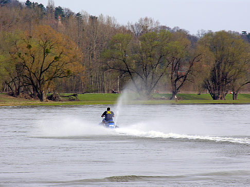 Wassersport auf der Elbe Foto 