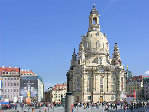 Foto Baustelle Frauenkirche