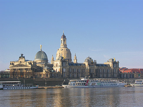 Fotos Frauenkirche von der Brühlschen Terrasse