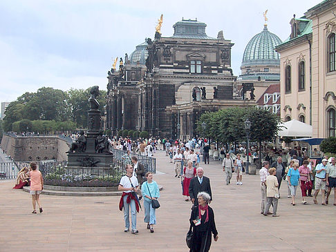 Foto Brühlsche Terrasse - Dresden