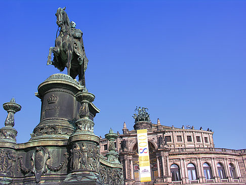 König Johann Denkmal - Sachsen (Dresden)