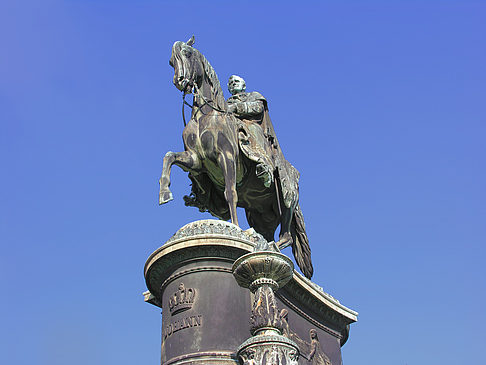 König Johann Denkmal - Sachsen (Dresden)