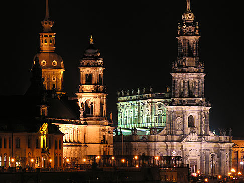 Nachtbilder vom Schloss - Sachsen (Dresden)