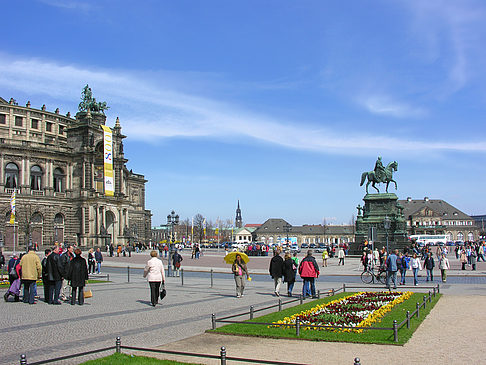 Theaterplatz - Sachsen (Dresden)