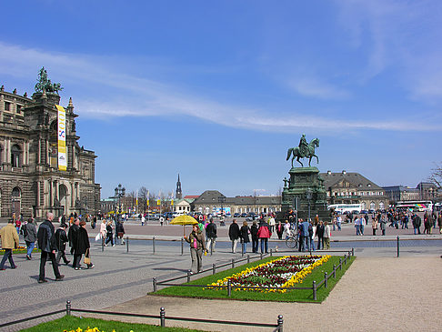 Theaterplatz - Sachsen (Dresden)