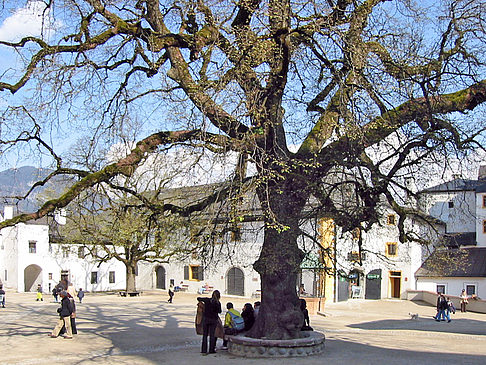 Auf dem Hofplatz der Festung Hohensalzburg - Salzburger Land (Salzburg)