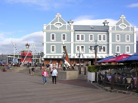 Gebäude an der Waterfront